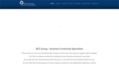 Desktop Screenshot of businesscontinuityspecialistsgroup.com